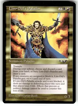 Lim-Dul's Paladin Alliances Regular MTG NM - Image 1