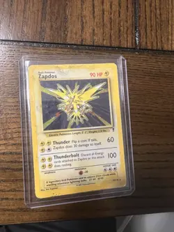 Pokemon Zapdos Legendary Collection Holo Rare Card 19/110 - Image 1