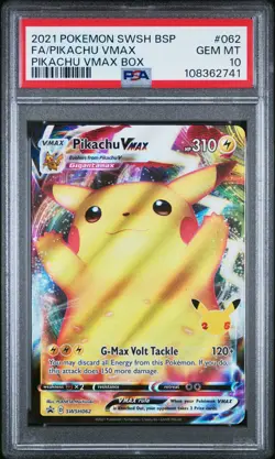 Pikachu & Zekrom GX SM248 Full Art Black Star Promo PSA 9 Pokemon Card - Image 1