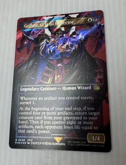 MTG Golbez, Crystal Collector (Borderless) (Surge Foil) Final Fantasy Foil (540) - Image 1