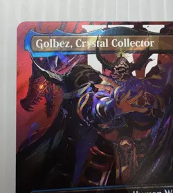 MTG Golbez, Crystal Collector (Borderless) (Surge Foil) Final Fantasy Foil (540) - Image 3