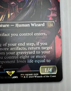 MTG Golbez, Crystal Collector (Borderless) (Surge Foil) Final Fantasy Foil (540) - Image 5