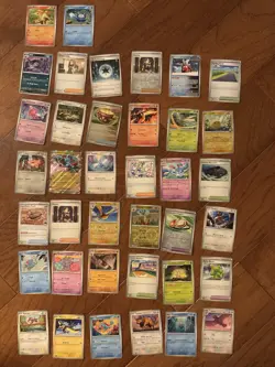 POKEMON CARD LOT 110 CARDS | 77 HOLOS | 33 BASIC | L-03 - Image 3