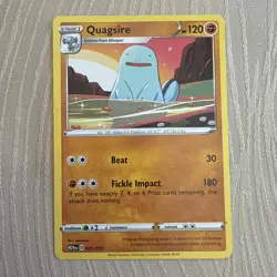 Pokémon Quagsire 007/015 McDonalds 2025 Happy Meal Dragon Discovery Card - Image 1