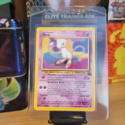 Pokemon Cards - mew 8  Vintage Black star Promo - Non-holo Rare - Mint / NM - Image 3