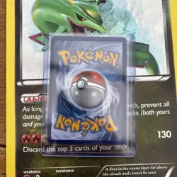Pokémon TCG Rayquaza XY XY64 Holo Promo Promo And Jumbo Card - Image 9