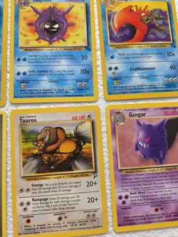 10 X Pokemon Cards From 1999 Bundle With  Gengar - Image 4