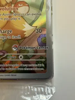 Pokémon Center Stamped  TCG Prismatic Evolutions Eevee Card SVP 173 SEALED - Image 4