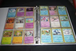 Pokemon Card Binder Lot 20 Total Pages Filled Front And Back - Image 10