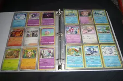 Pokemon Card Binder Lot 20 Total Pages Filled Front And Back - Image 2