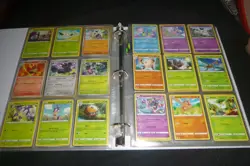 Pokemon Card Binder Lot 20 Total Pages Filled Front And Back - Image 3