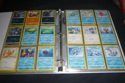 Pokemon Card Binder Lot 20 Total Pages Filled Front And Back - Image 5