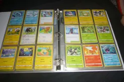 Pokemon Card Binder Lot 20 Total Pages Filled Front And Back - Image 6