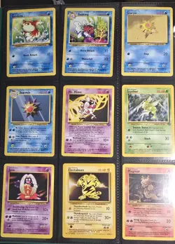 Original 151 Pokemon Cards WOTC Complete Set - Binder - 20 Holos, 1st Edition - Image 15