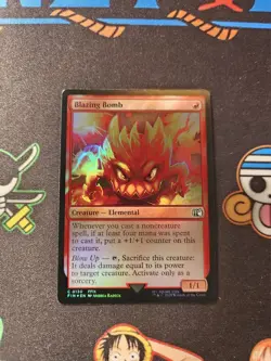 EXACT CARD PICTURED Blazing Bomb FIN 0130 MTG Universes Final Fantasy Eng Foil - Image 1
