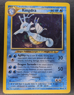 Kingdra 8/111 Holo - Pokemon Neo Genesis Card - Lightly Played LP 8/111 - Image 5