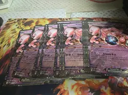 (12 Card Lot) Team Rocket's Mewtwo EX JumboPromo 205 TCG POKEMON Destined Rivals - Image 2