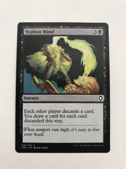 Syphon Mind MTG Magic the Gathering Card NM Near Mint CM2 - Image 2