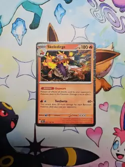 Pokémon TCG Skeledirge Cosmos Holo Card 031/191 Surging Sparks - Image 1