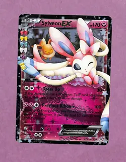 Sylveon EX RC21/RC32 Ultra Rare Generations: Radiant Collection Pokémon Card - Image 1