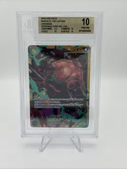 2023 One Piece Roronoa Zoro OP06-118 Card BGS 10, Japanese Edition - Image 1
