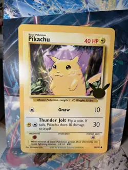 Pokemon Jumbo Oversized Base Set Pikachu 58/102 Promo Card PROMO - Image 6