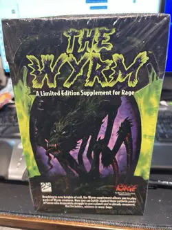 Rage Werewolf Trading Card Game TCG The Wyrm SEALED Box 24 Packs 1995 White Wolf - Image 1
