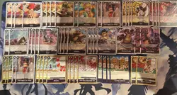One Piece TCG ENGLISH -Usopp Op10- Dressrosa Core (Black/Blue)+51 Cards+10Dons! - Image 1