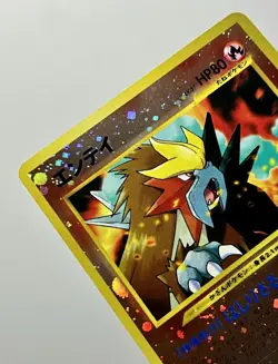 ENTEI No. 244 (LP) 🌀SWIRL🌀 Neo Premium File 2 Promo 2000 Japanese Pokemon Card - Image 7