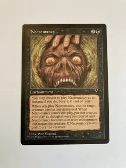Necromancy - Visions - MTG Magic the Gathering - Uncommon - NM Near Mint - Image 3