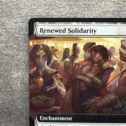 Renewed Solidarity – Extended Art – Commander Aetherdrift DRC – NM Non-Foil - Image 12