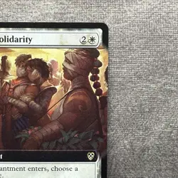 Renewed Solidarity – Extended Art – Commander Aetherdrift DRC – NM Non-Foil - Image 3