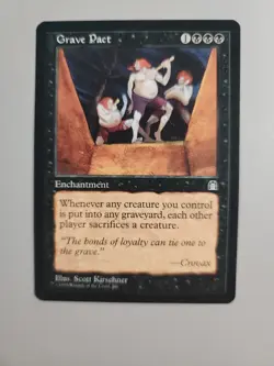 MTG Grave Pact Stronghold 60/143 Regular Rare - Image 2