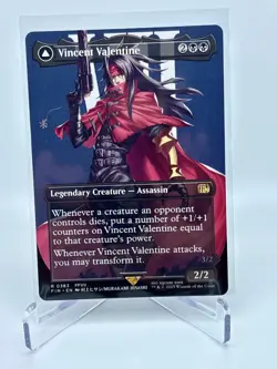 Vincent Valentine (Borderless) Final Fantasy Regular NM!!! - Image 3