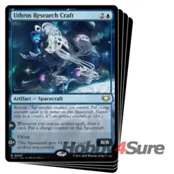 Presale Uthros Research Craft X4 M/NM Magic MTG Edge Of Eternities Commander - Image 1