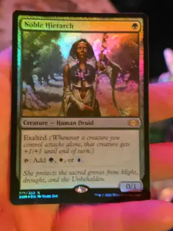 Noble Hierarch Mtg Foil - Double Masters - Image 1