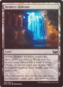 MTG Streets of New Capenna - Brokers Hideout (Foil) - Image 2
