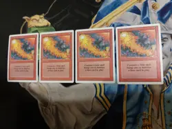 Red Elemental Blast MTG Revised Common Red Instant Near-Mint x4 GG10 - Image 9