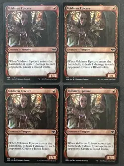 Voldaren Epicure (Showcase) x4 (Playset) - Innistrad: Crimson Vow MINT MTG Magic - Image 1