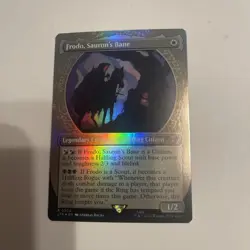 MTG - Frodo, Sauron's Bane (Showcase) 304 - The Lord of the Rings FOIL - Image 3