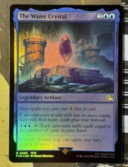Magic The Gathering Final Fantasy The Water Crystal Rare Foil - Image 1