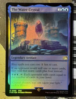 Magic The Gathering Final Fantasy The Water Crystal Rare Foil - Image 3