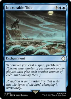 Inexorable Tide - PIP - NM - MTG - Image 1