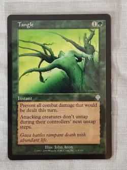 Played Tangle Invasion Mtg Magic the Gathering - Image 1