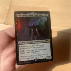 1x FOIL VITO, THORN OF THE DUSK ROSE - Vampire - M21 - MTG - Magic the Gathering - Image 7