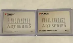 Magic The Gathering Final Fantasy Art Series 6 Card Lot - Image 3