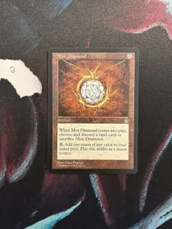 MTG Mox Diamond Stronghold Magic the Gathering NM Reserved List2 - Image 1