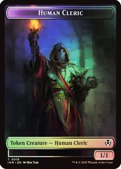 Demon / Human Cleric Token Foil  Innistrad Remastered  NM MTG - Image 4