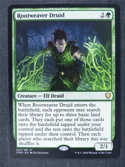 Rootweaver Druid - Mtg Magic Cards #41L - Image 2