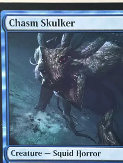 MTG: Chasm Skulker Commander Legends: Battle for Baldur's Gate Regular Rare Blue - Image 3